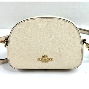 Coach Mini Serena Crossbody Bag Purse Cream